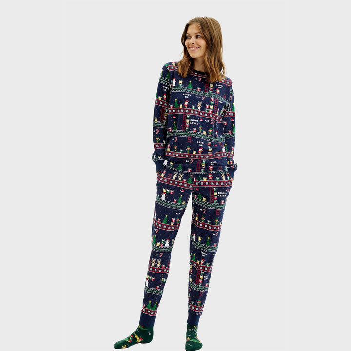 Luvik | Vintage Gamer Julepyjamas - Damer