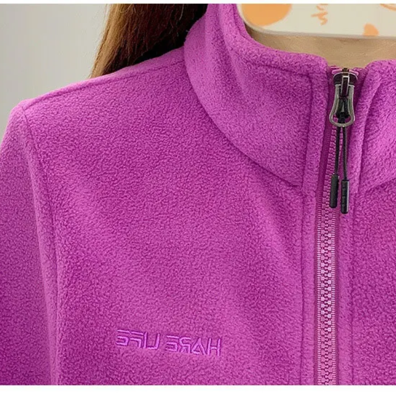 Luvik | Fleece Liivit Naisten Täyspitkällä Vetoketjulla, Kevyt Ja Lämmin Suunnittelu