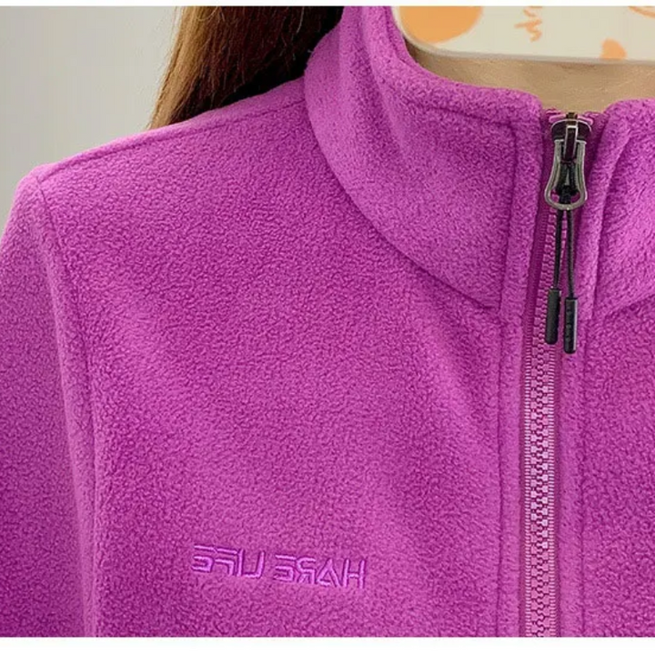 Luvik | Fleece Liivit Naisten Täyspitkällä Vetoketjulla, Kevyt Ja Lämmin Suunnittelu