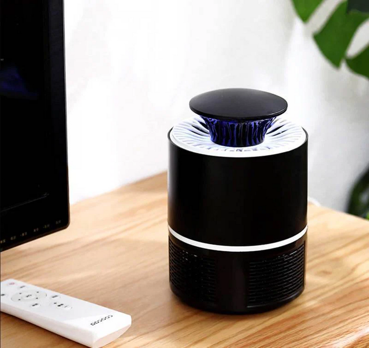 StilVang LED Myggfelle – Hviskende Insektsfanger med UV-lys for innendørs bruk | Luvikno