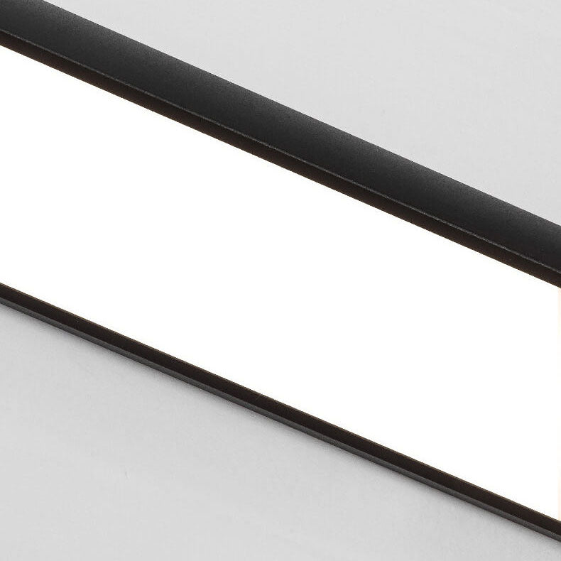 Moderne Utendørs Lang Bar Aluminium Akryl Vanntett LED Vegglampe | Luvikno
