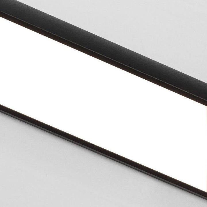 Moderne Utendørs Lang Bar Aluminium Akryl Vanntett LED Vegglampe | Luvikno