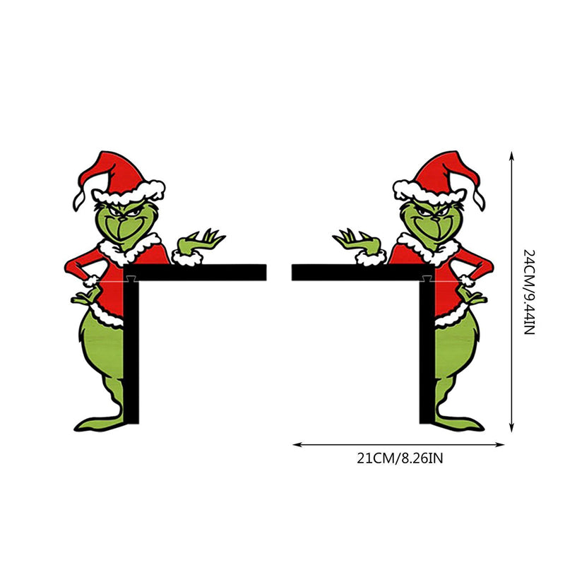 Grinch ferie dør hjørne | Luvikno