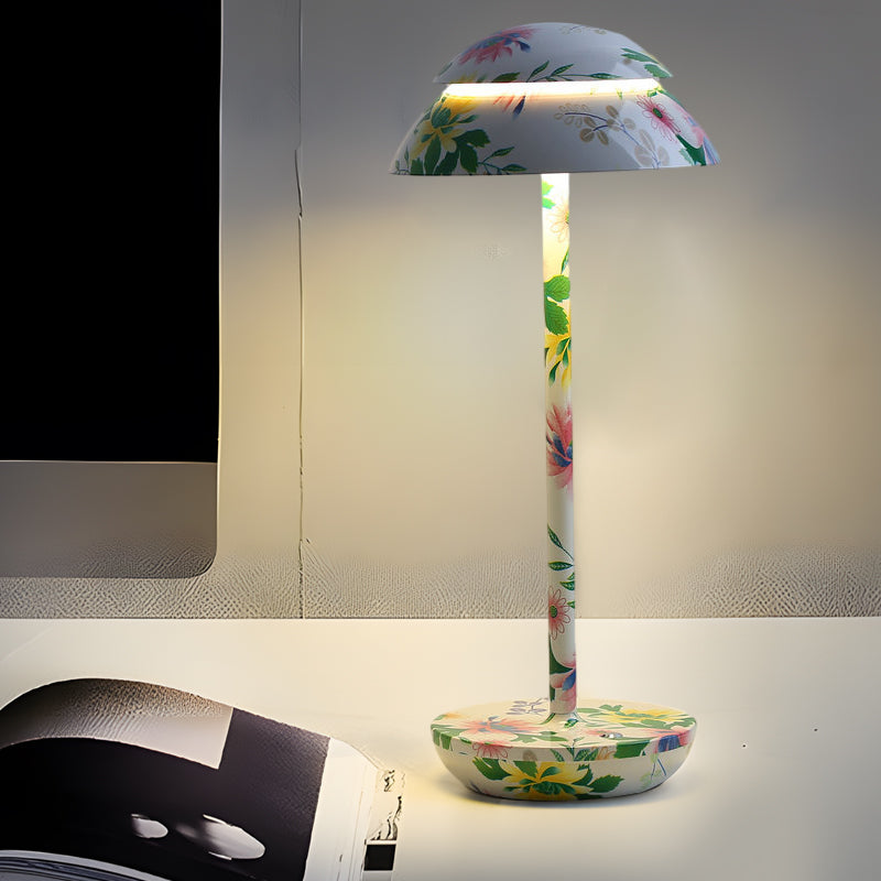 Luvikno | Aurelia Noire - Oppladbar trådløs bordlampe med innebygd LED-belysning og batteri