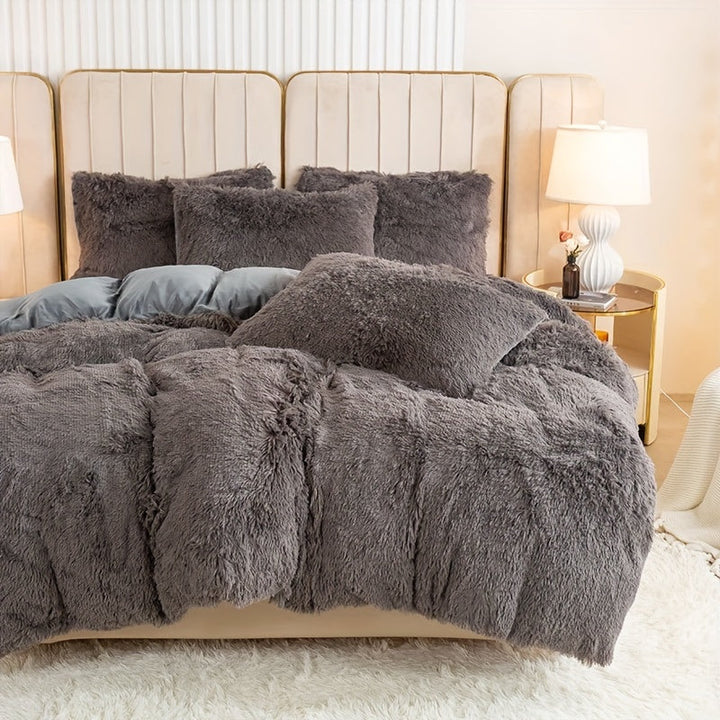 Luvikno | Ultra Soft Plush Duvet Cover Set with Zipper - Luksus & Komfort