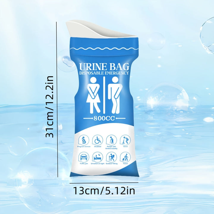 Engangs urinpose 800 ml for bil og reise | Luvikno