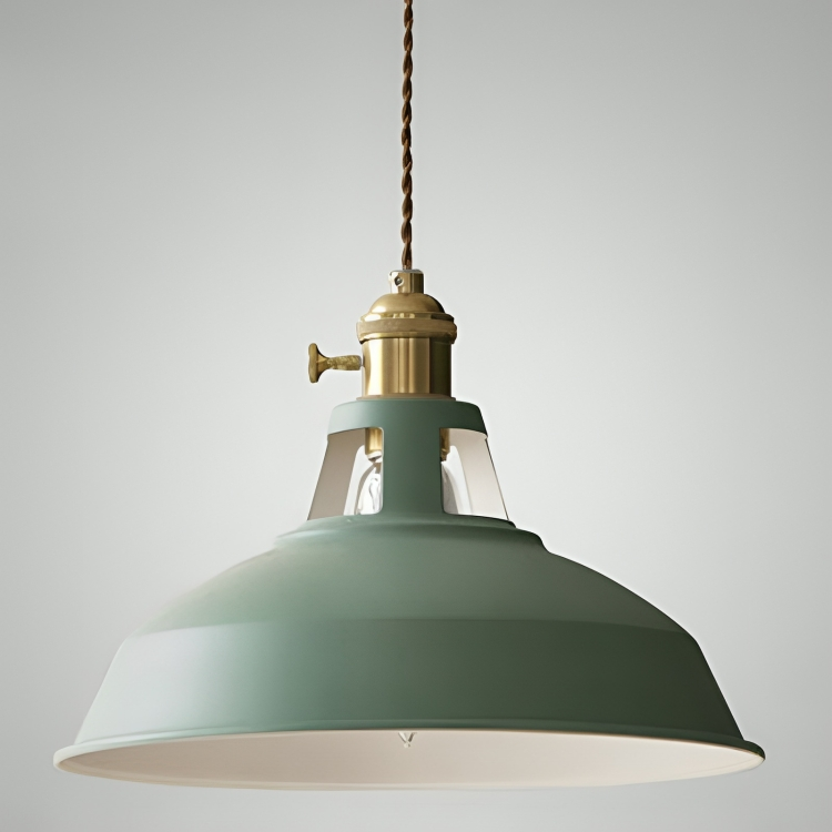 Pendellampe Vintage Industriell Metall Taklampe Luvikno