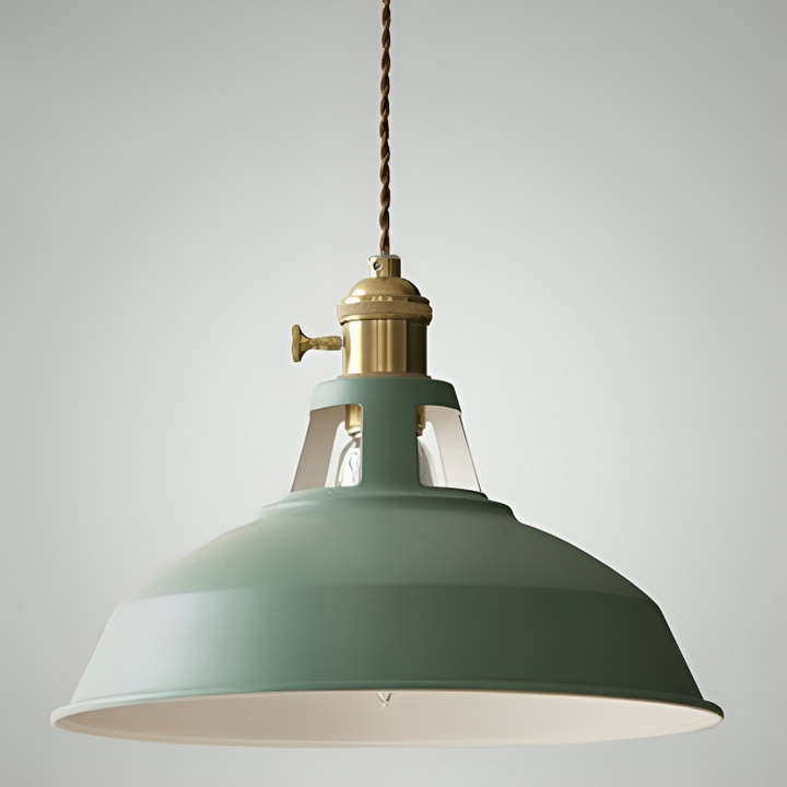 Pendellampe Vintage Industriell Metall Taklampe Luvikno