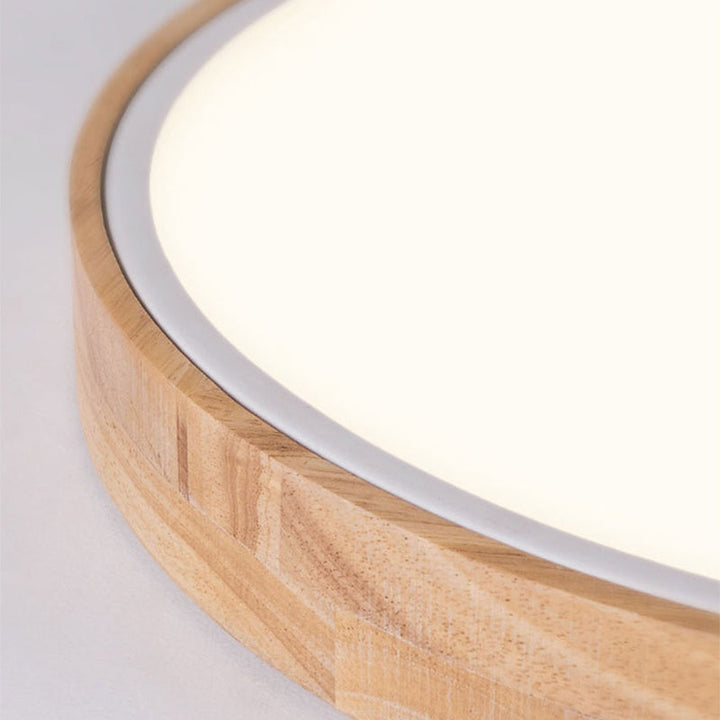 Moderne LED Taklampe for Soverom - Energisparende Akryl og Metall Innfelt Lys, Ulike Farger | Luvikno