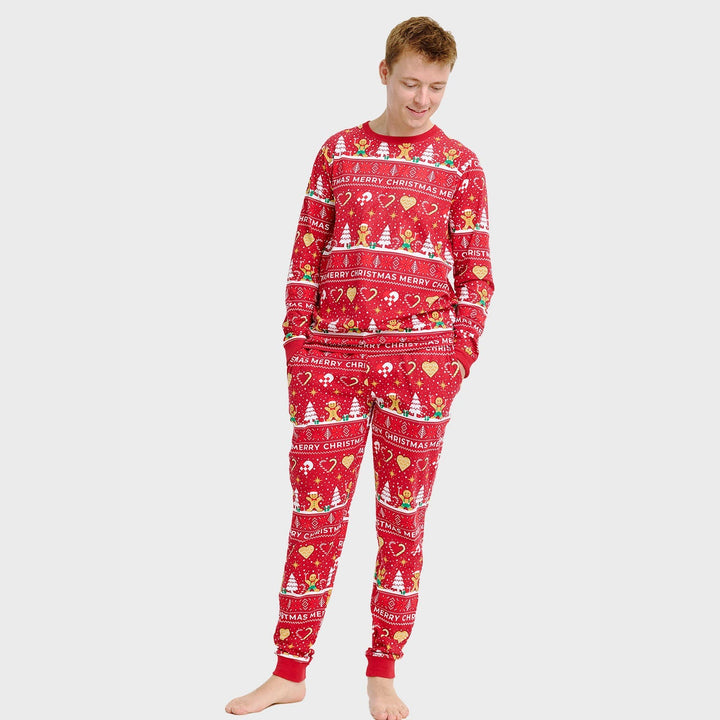 Luvik | Julekjeks julepyjamas rød - Menn