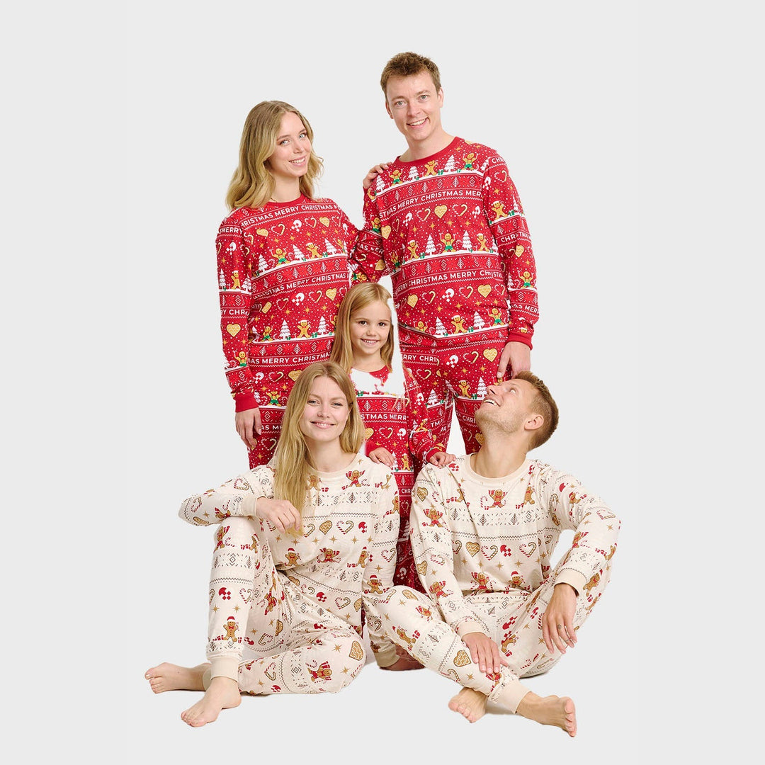 Luvik | Julekjeks julepyjamas rød - Menn