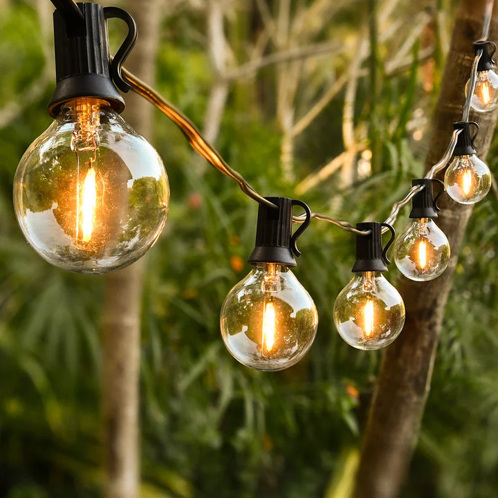 LED Ball String Lights Luvikno