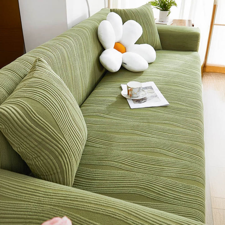 Jacquard Stretch Full-Cover Anti-scratch Sofa Deksel Myk Katt-vennlig | Luvikno