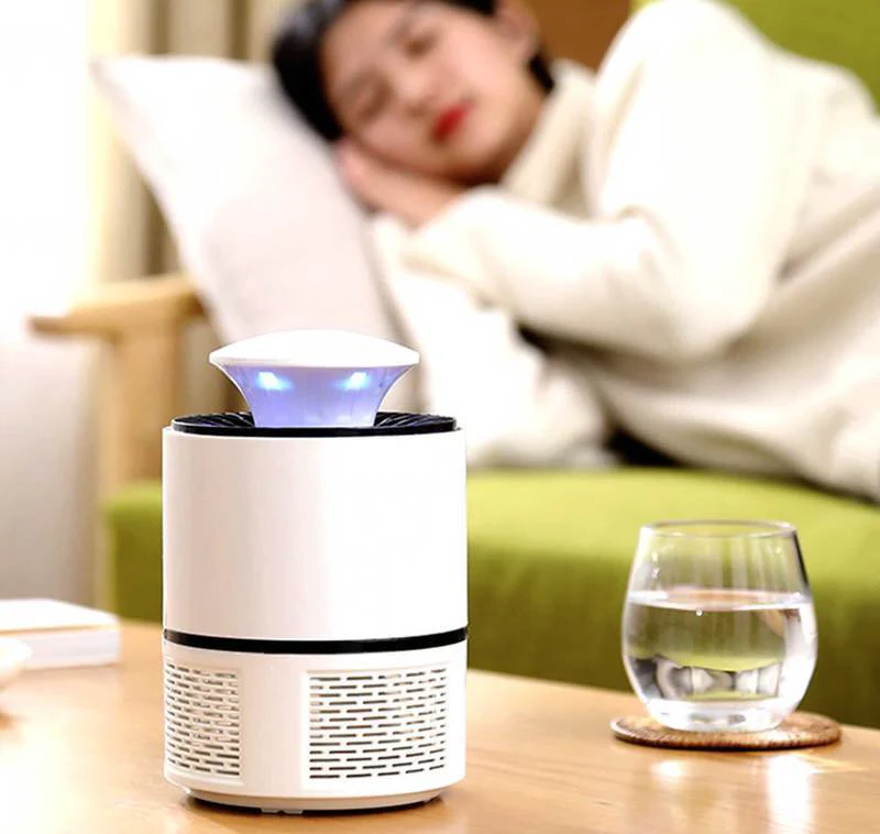 StilVang LED Myggfelle – Hviskende Insektsfanger med UV-lys for innendørs bruk | Luvikno