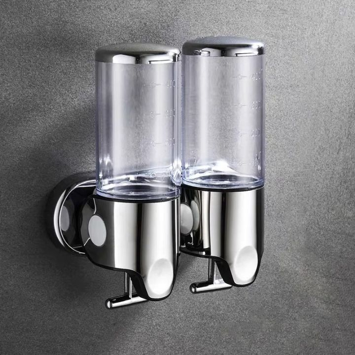 DuoPure Veggdispenser – Stilfull Såpedispenser for et Ryddig Baderom | Luvikno