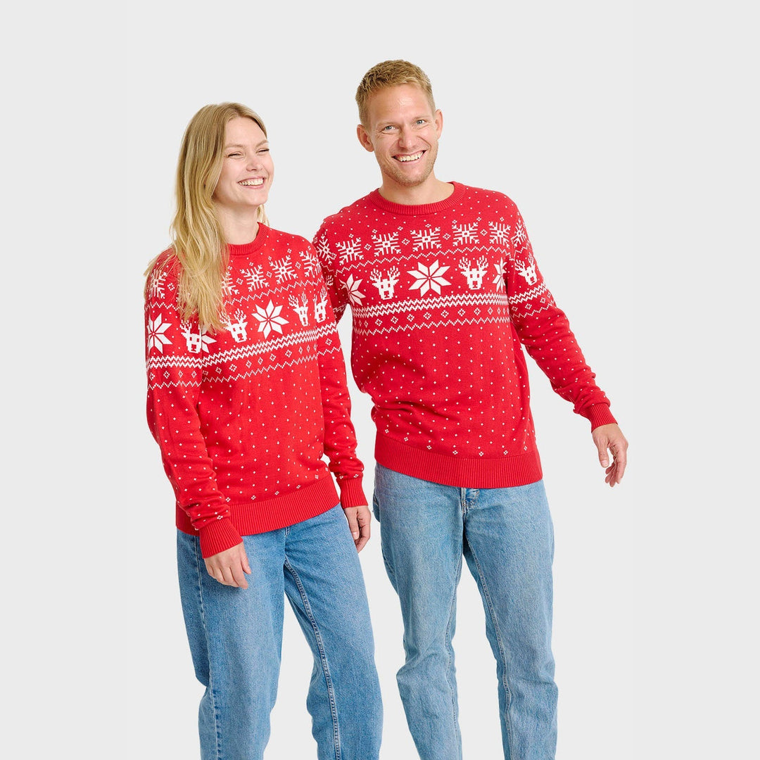 Luvik | Skandinavisk juleskjorte - Til kvinner