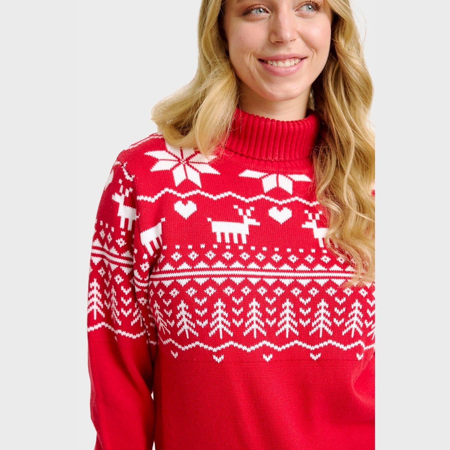 Luvik | Grönlannin joulupollarisydänneule - Naiset