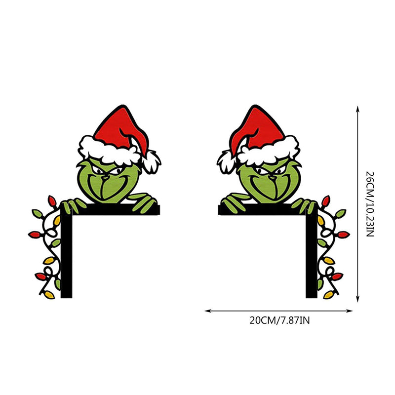 Grinch ferie dør hjørne | Luvikno
