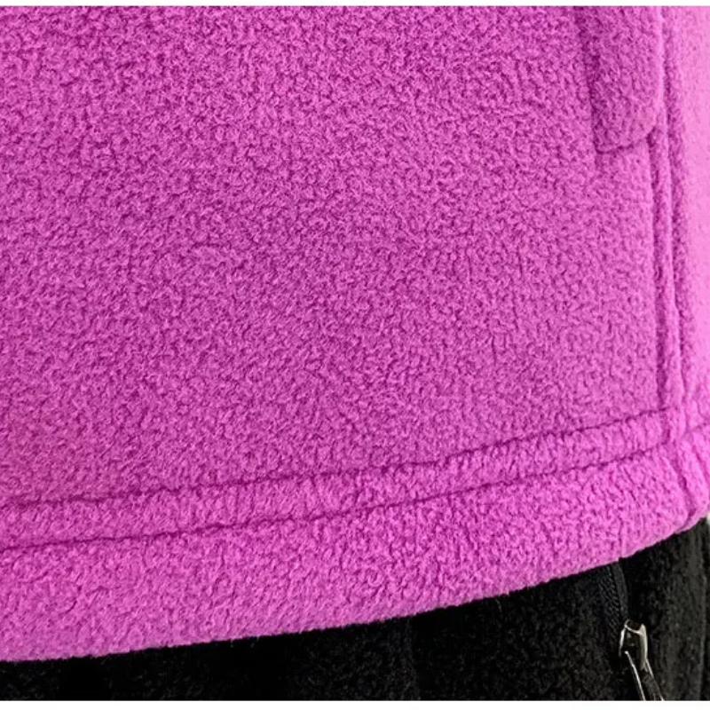 Luvik | Fleece Liivit Naisten Täyspitkällä Vetoketjulla, Kevyt Ja Lämmin Suunnittelu