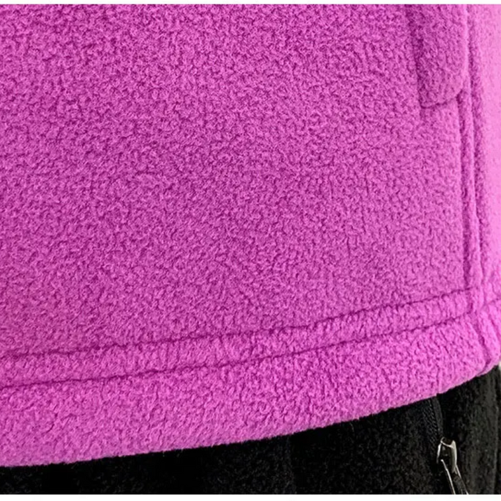 Luvik | Fleece Liivit Naisten Täyspitkällä Vetoketjulla, Kevyt Ja Lämmin Suunnittelu