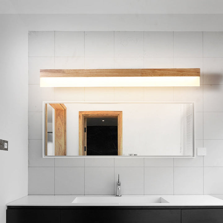 Luvikno | Moderne Badkamer Vanity Lys Tre LED Vanity Lys utstyrt med Akril Skjerm