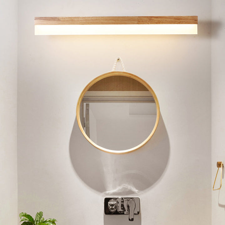 Luvikno | Moderne Badkamer Vanity Lys Tre LED Vanity Lys utstyrt med Akril Skjerm