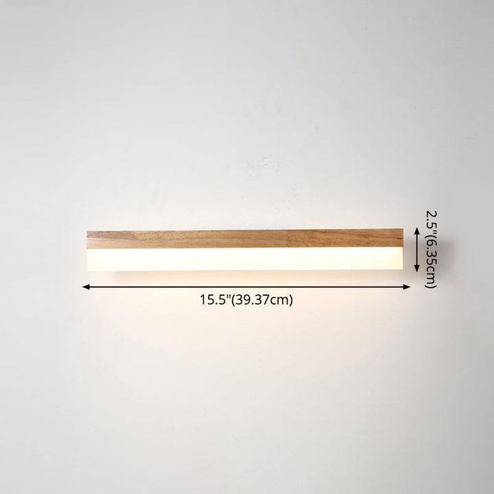 Luvikno | Moderne Badkamer Vanity Lys Tre LED Vanity Lys utstyrt med Akril Skjerm