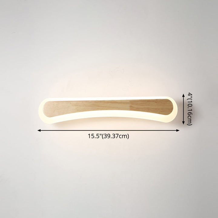 Luvikno | Moderne Badkamer Vanity Lys Tre LED Vanity Lys utstyrt med Akril Skjerm