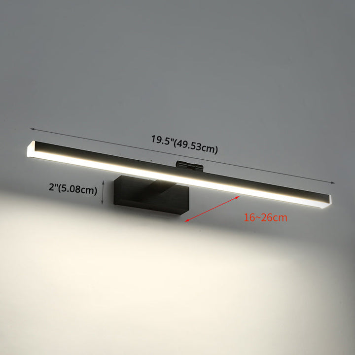 Armed Vanity Vegglamper Moderne Minimalistisk Stil Metall Enkelt Vanity Lys | Luvikno
