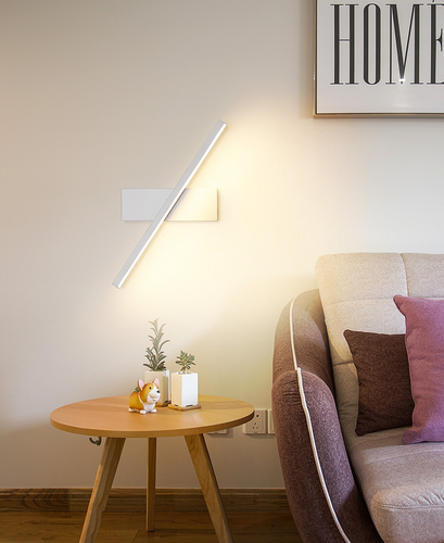 Regulær moderne vegglampe LED metall nattbordlamper med roterbart hode | Luvikno