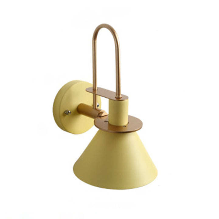 Macaroon Stil Veggmontert Lysarmatur Metall Fargerik Vegglampe for Hotell Soverom | Luvikno