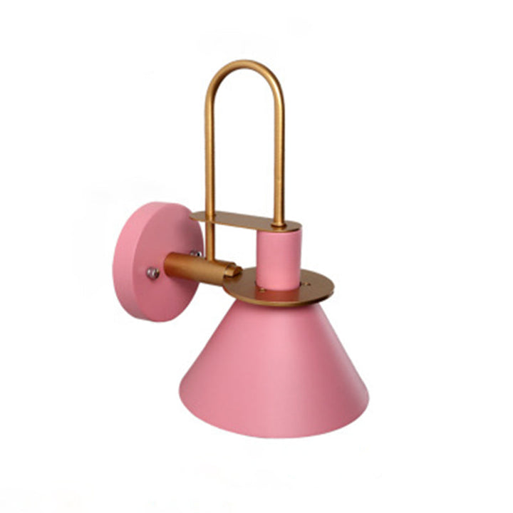 Macaroon Stil Veggmontert Lysarmatur Metall Fargerik Vegglampe for Hotell Soverom | Luvikno