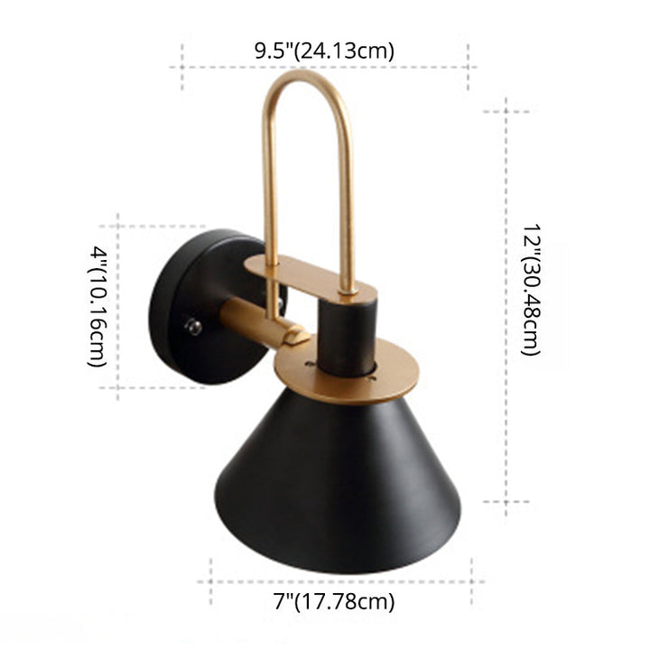 Macaroon Stil Veggmontert Lysarmatur Metall Fargerik Vegglampe for Hotell Soverom | Luvikno