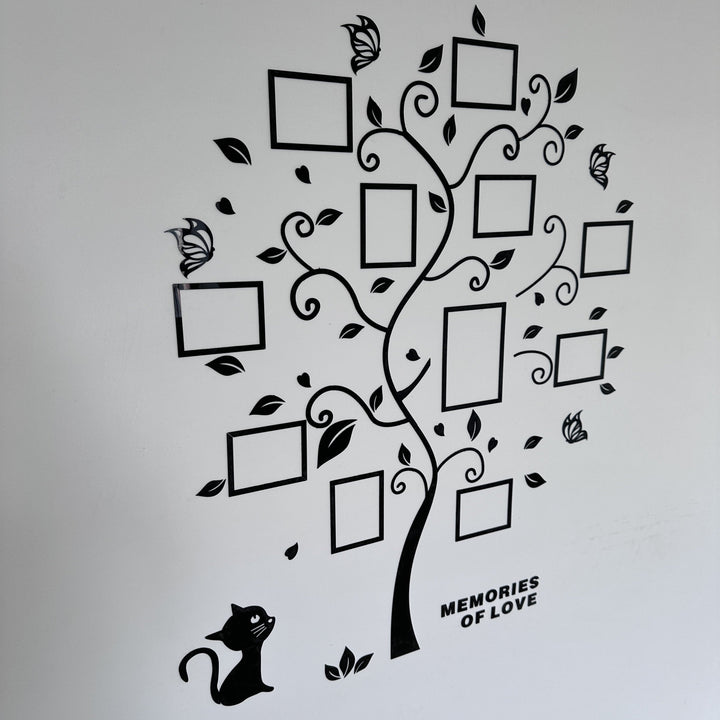 MemoryTree - Unik 3D Foto Tre Veggdekorasjon Luvikno