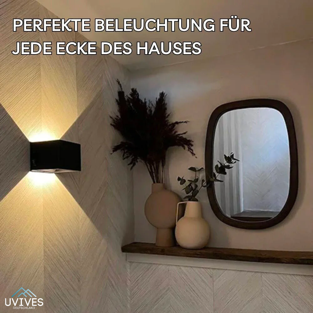 Trådlamp LED Vegglampe | Luvikno
