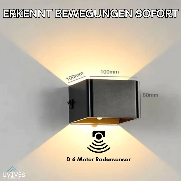 Trådlamp LED Vegglampe | Luvikno