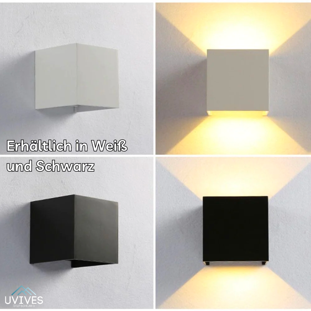 Trådlamp LED Vegglampe | Luvikno