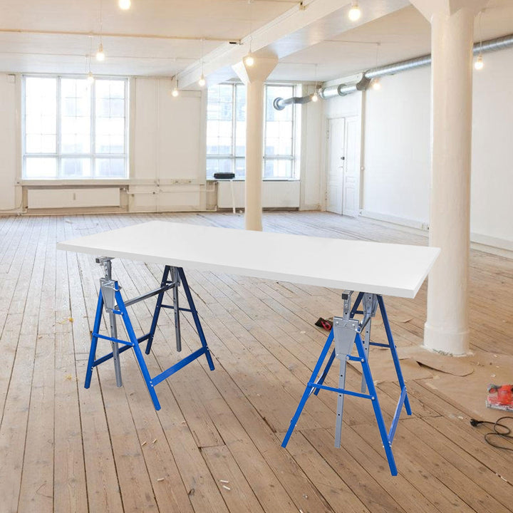 2x Stillstandere Folding Stands 7-fold høydejusterbare | Luvikno