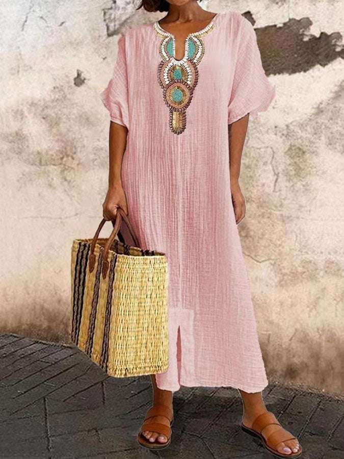 Luvik | Ilmainen Kaftan Mekko naisille Isla
