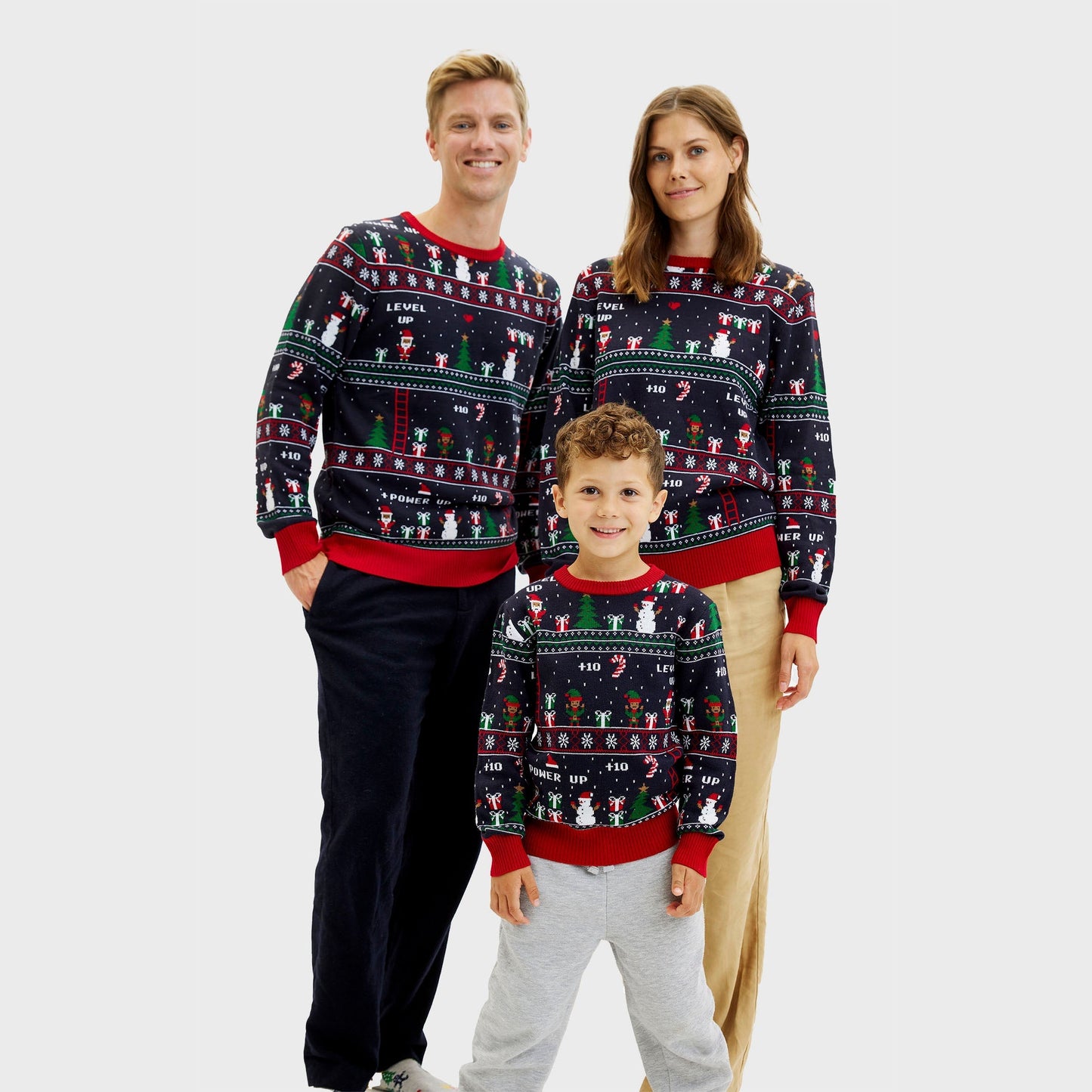 Luvik | Vintage Gamer Joulupaita - Miehet