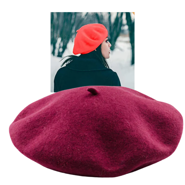 Luvikno | Damers Klassisk Ull Beret