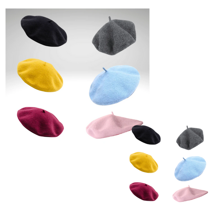 Luvikno | Damers Klassisk Ull Beret