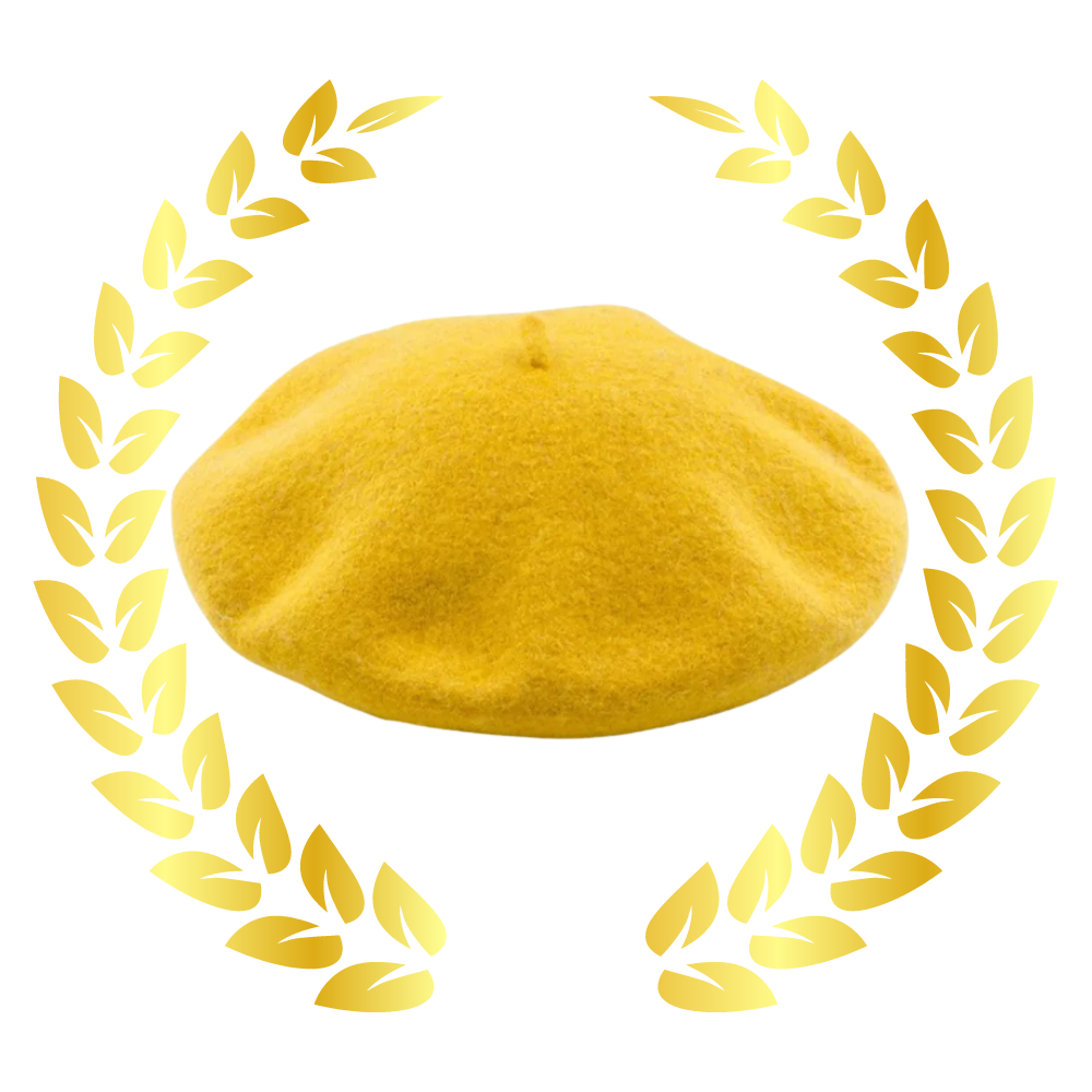 Luvikno | Damers Klassisk Ull Beret