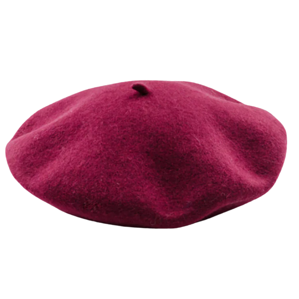 Luvikno | Damers Klassisk Ull Beret
