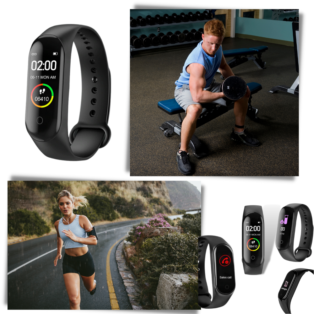 Luvikno | Fitness og Søvn Sporing Armbånd