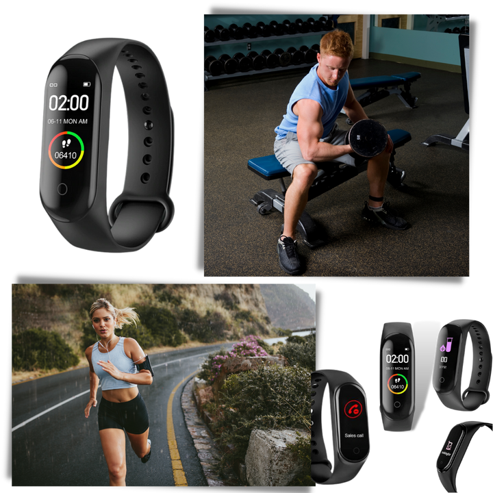 Luvikno | Fitness og Søvn Sporing Armbånd
