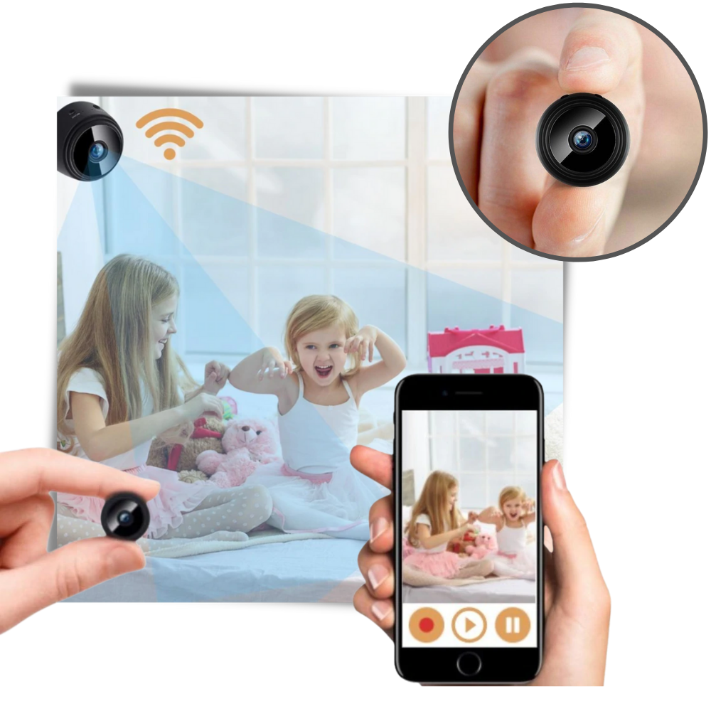 Luvikno | Mini trådløs sikkerhetskamera