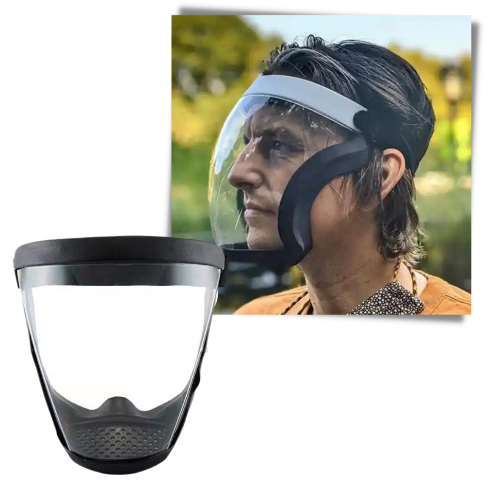 Luvikno | Gjennomsiktig Beskyttende Full Face Shield