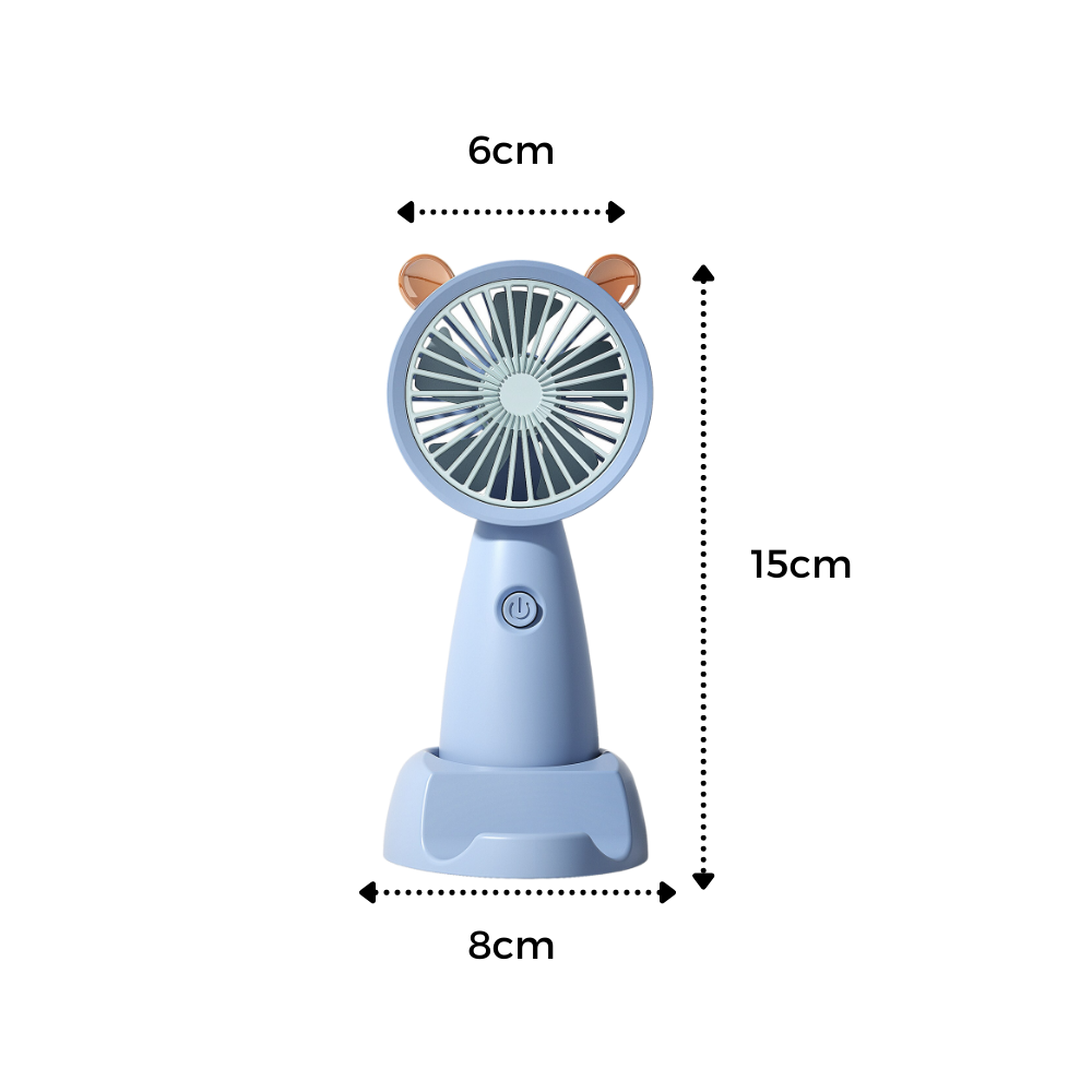 Mini USB-vifte med telefonholder | Luvikno