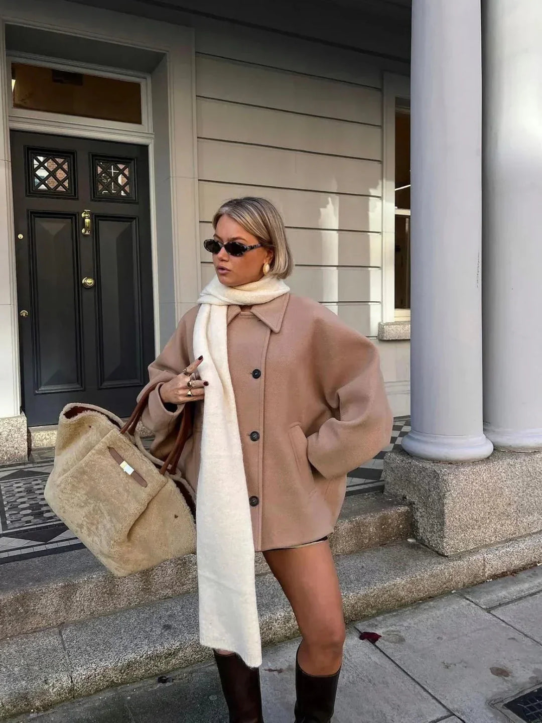 Luvik | Sandskifer trenjakke